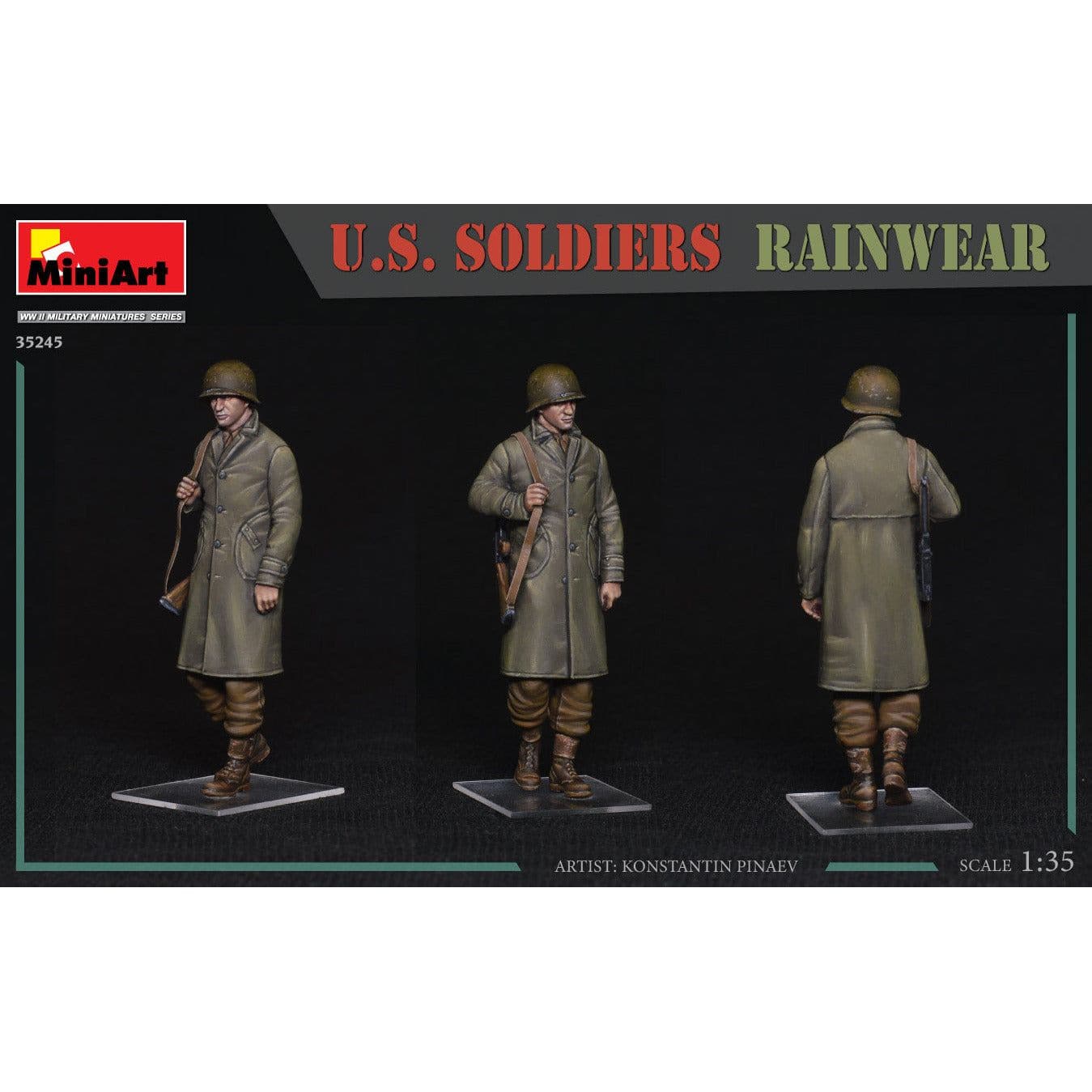 MINIART 1/35 U.S. Soldiers Rainwear