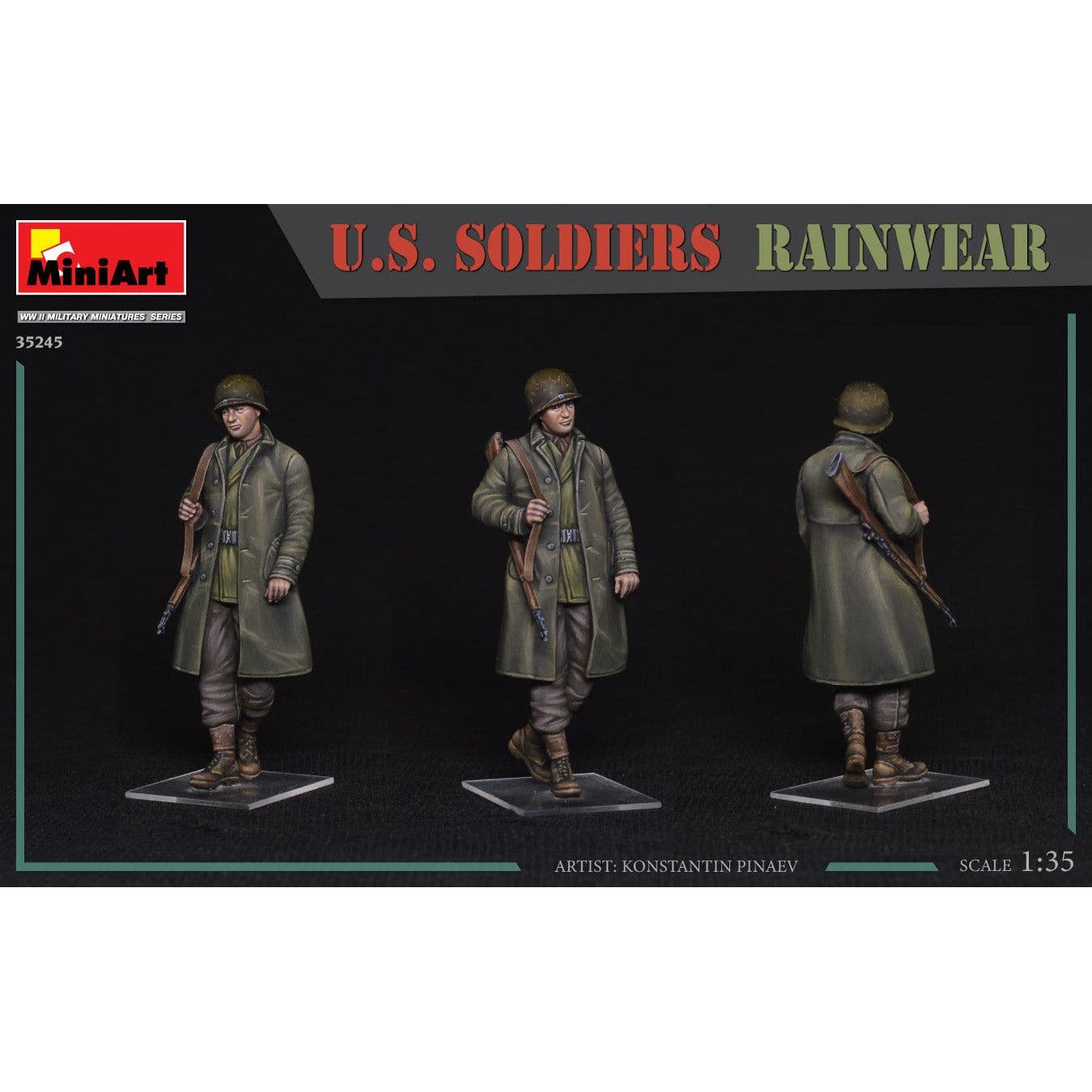 MINIART 1/35 U.S. Soldiers Rainwear