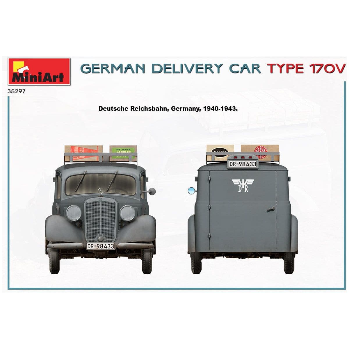 MINIART 1/35 German Delivery Car Type 170V