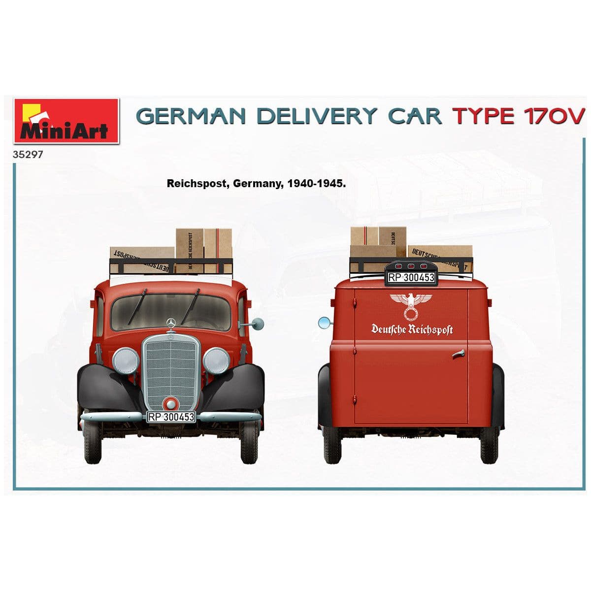 MINIART 1/35 German Delivery Car Type 170V