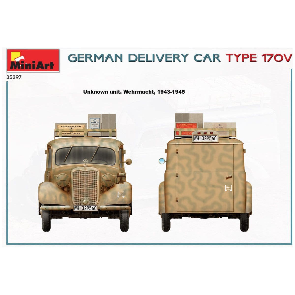 MINIART 1/35 German Delivery Car Type 170V