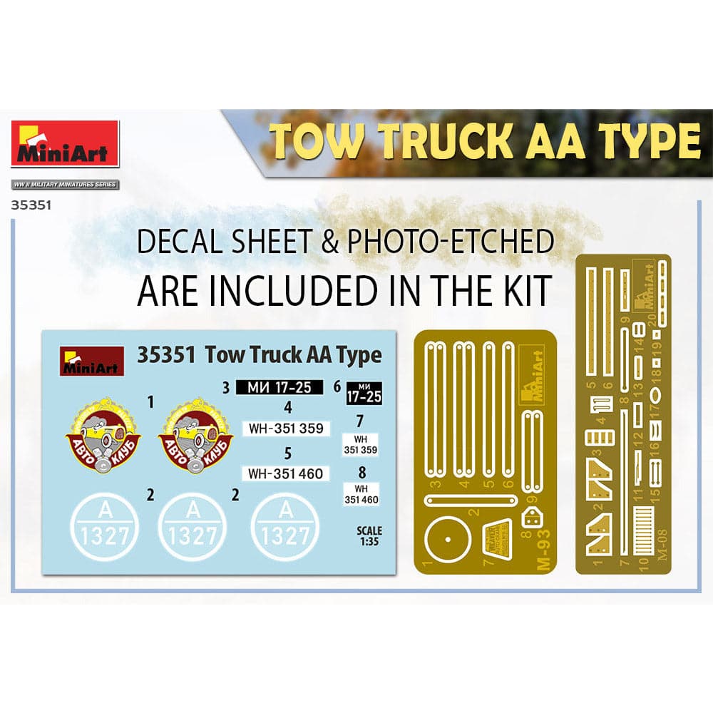 MINIART 1/35 Tow Truck AA Type
