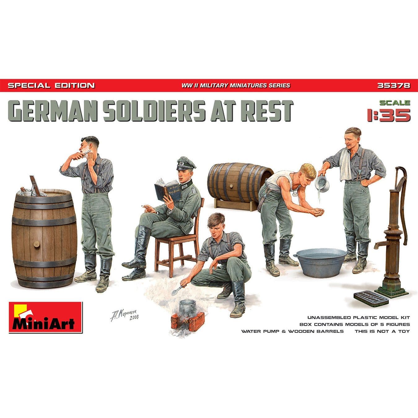 MINIART 1/35 German Soldiers at Rest