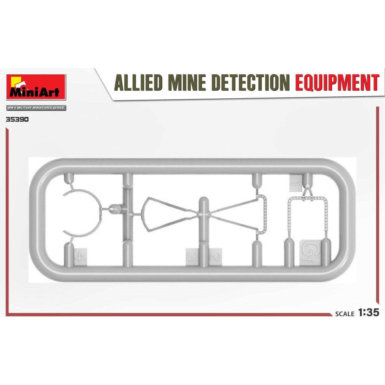 MINIART 1/35 Allied Mine Detection Equipment