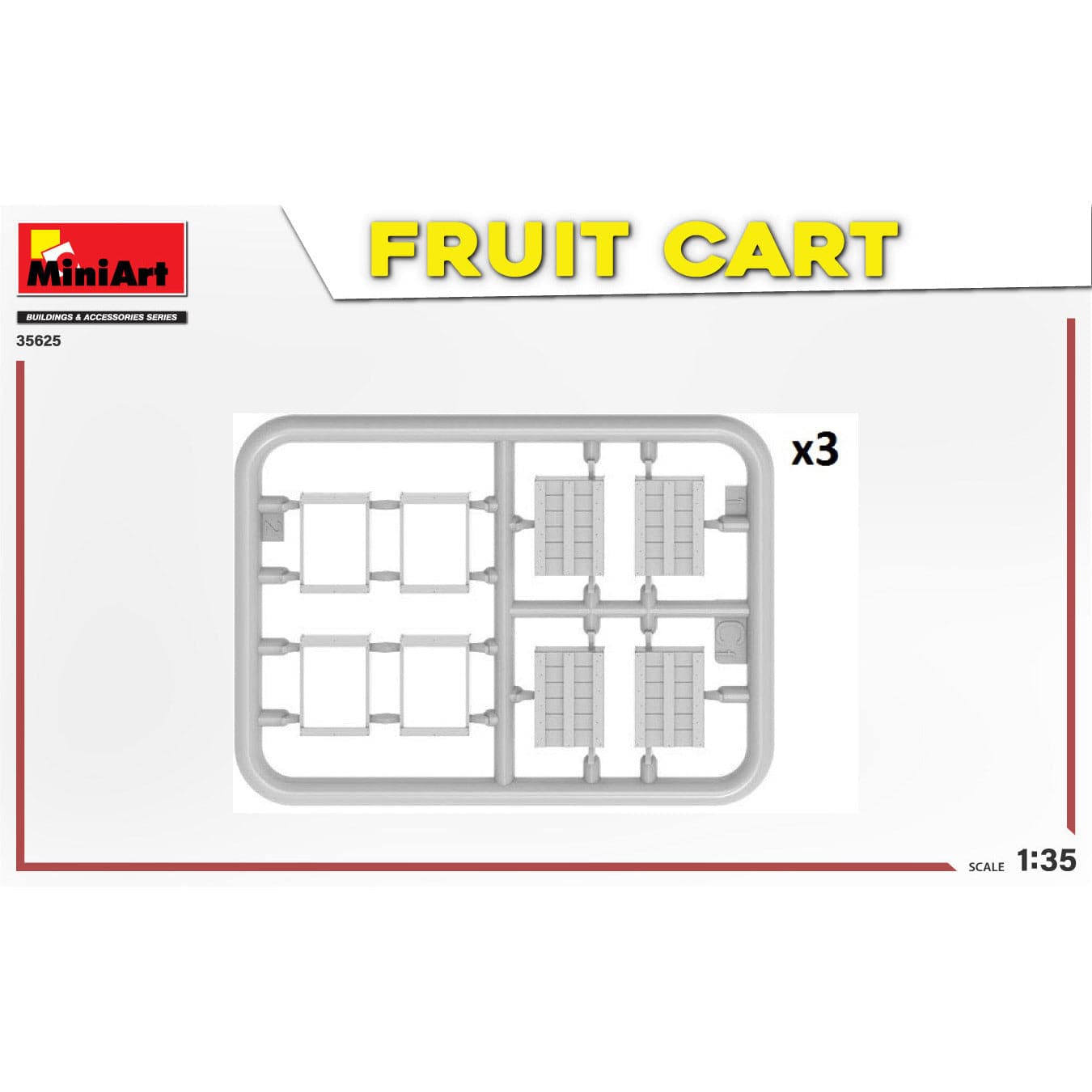 MINIART 1/35 Fruit Cart