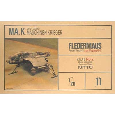 NITTO 1/20 Fledermaus Maschinen Krieger Ma.K