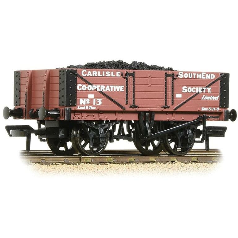 BRANCHLINE OO 5 Plank Wagon Wooden Floor 'Carlisle Co-Op'