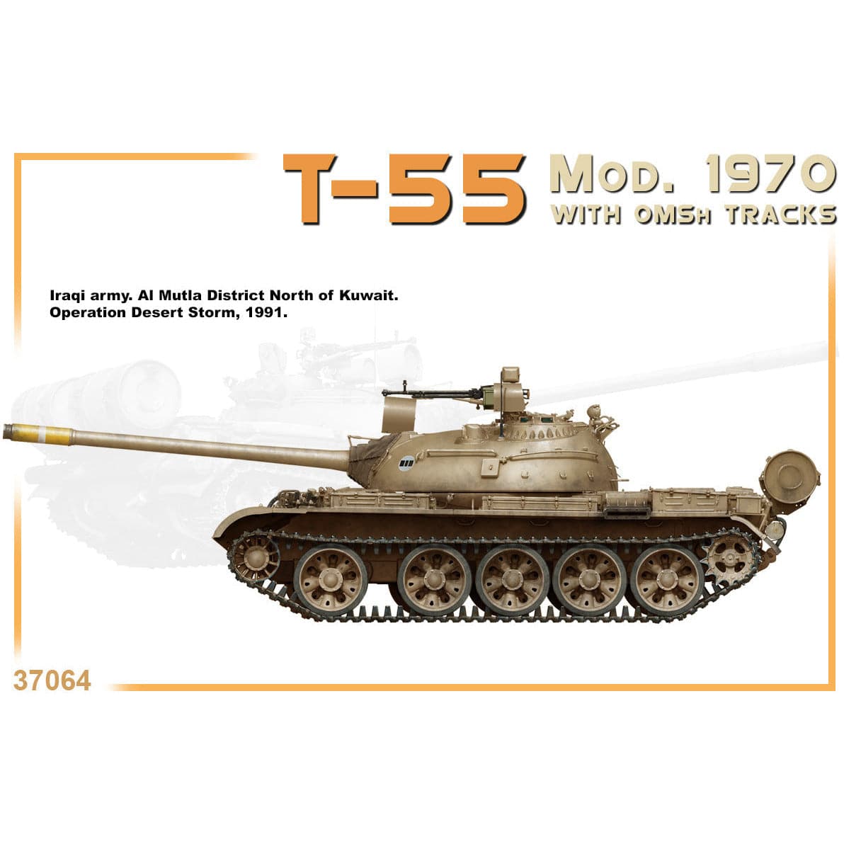 MINIART 1/35 T-55 Mod. 1970 with OMSh Tracks