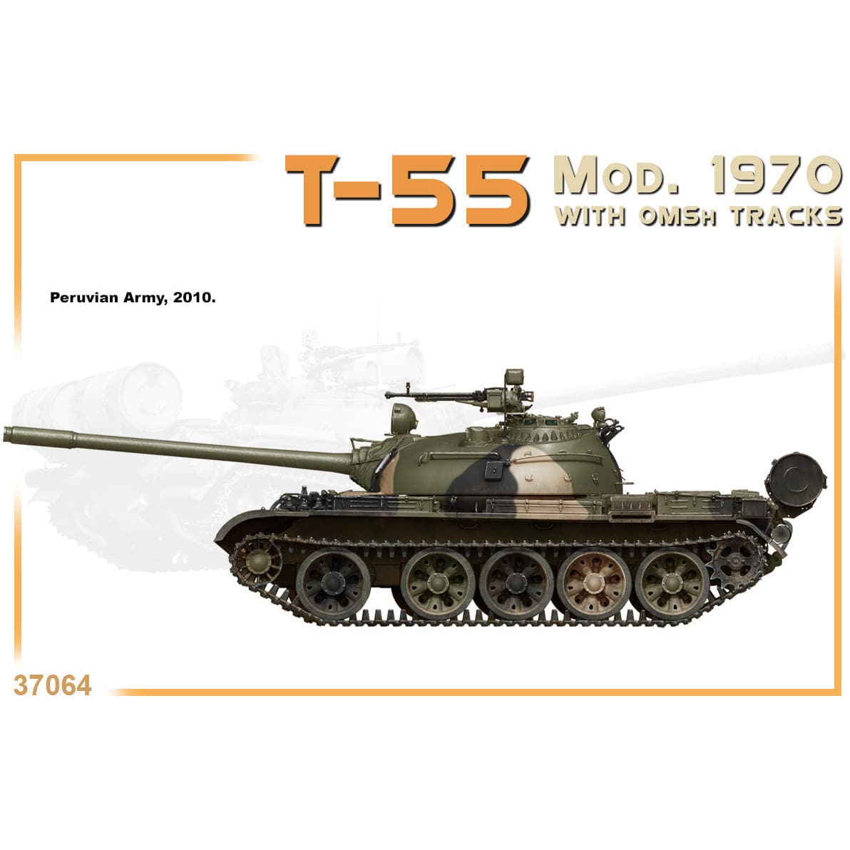 MINIART 1/35 T-55 Mod. 1970 with OMSh Tracks