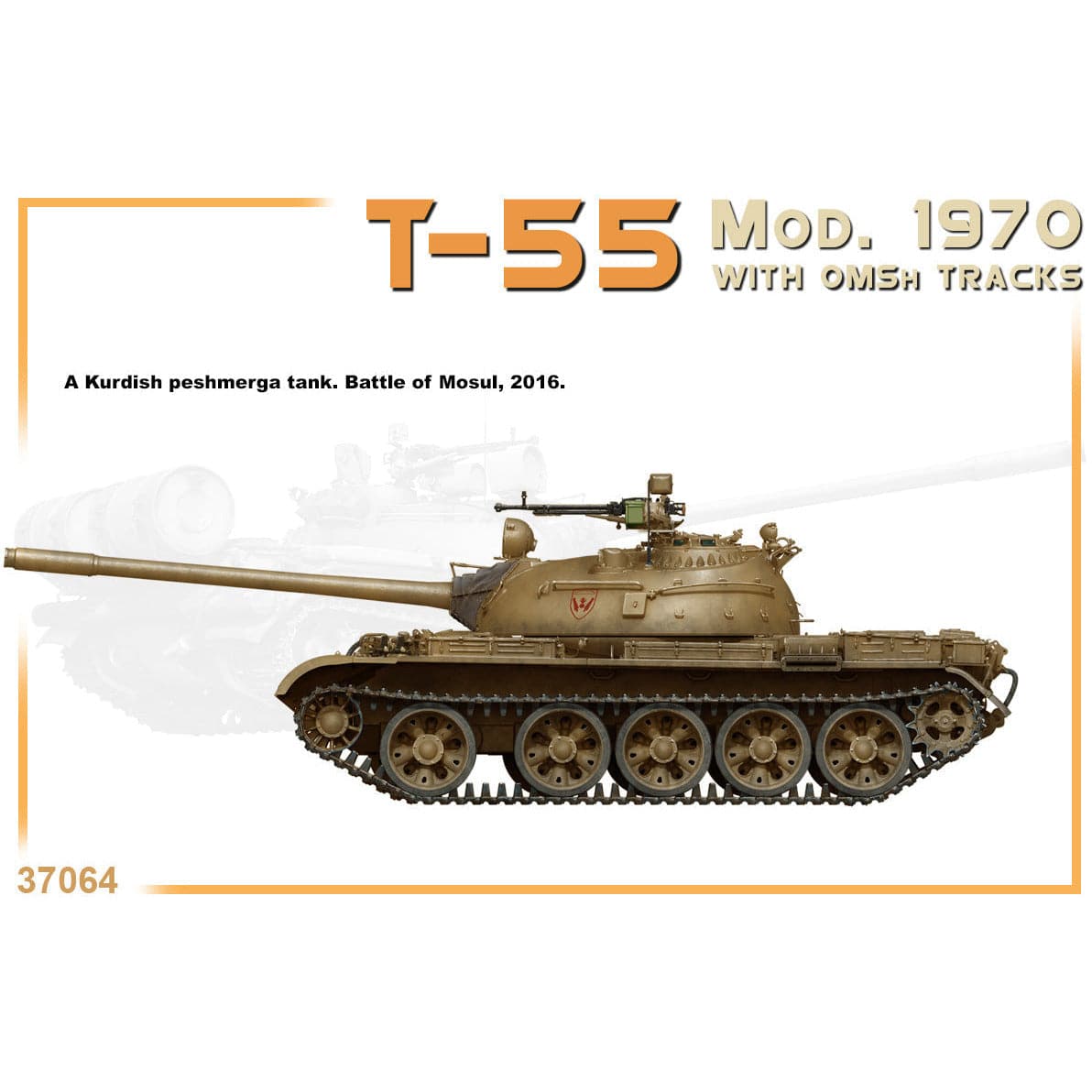 MINIART 1/35 T-55 Mod. 1970 with OMSh Tracks