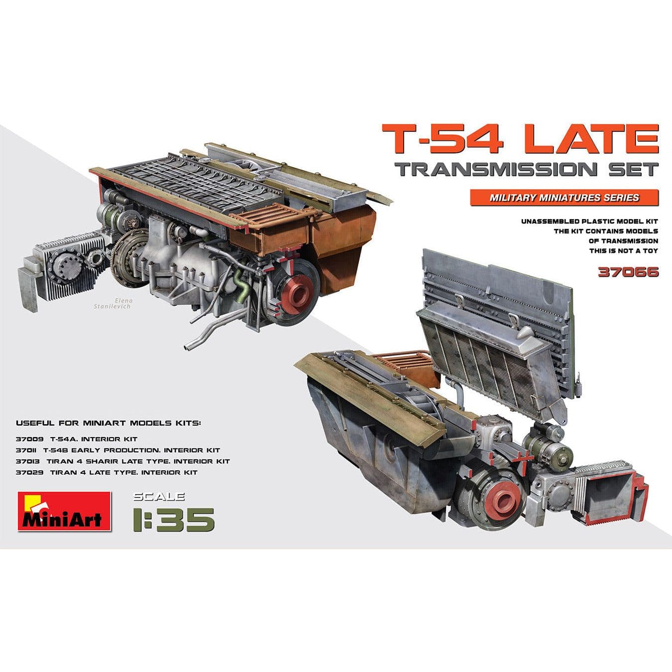 MINIART 1/35 T-54 Late Transmission Set