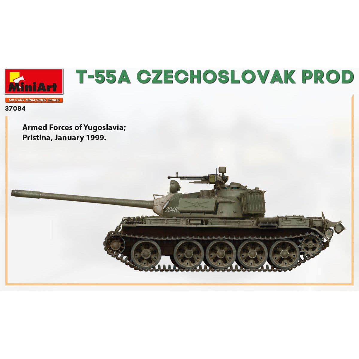 MINIART 1/35 T-55A Czechoslovak Production