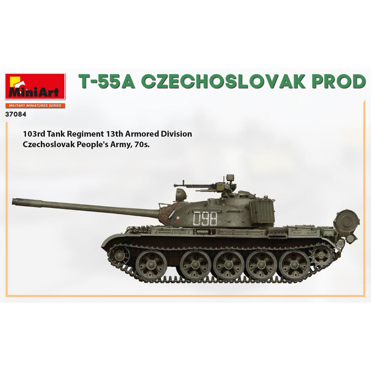 MINIART 1/35 T-55A Czechoslovak Production