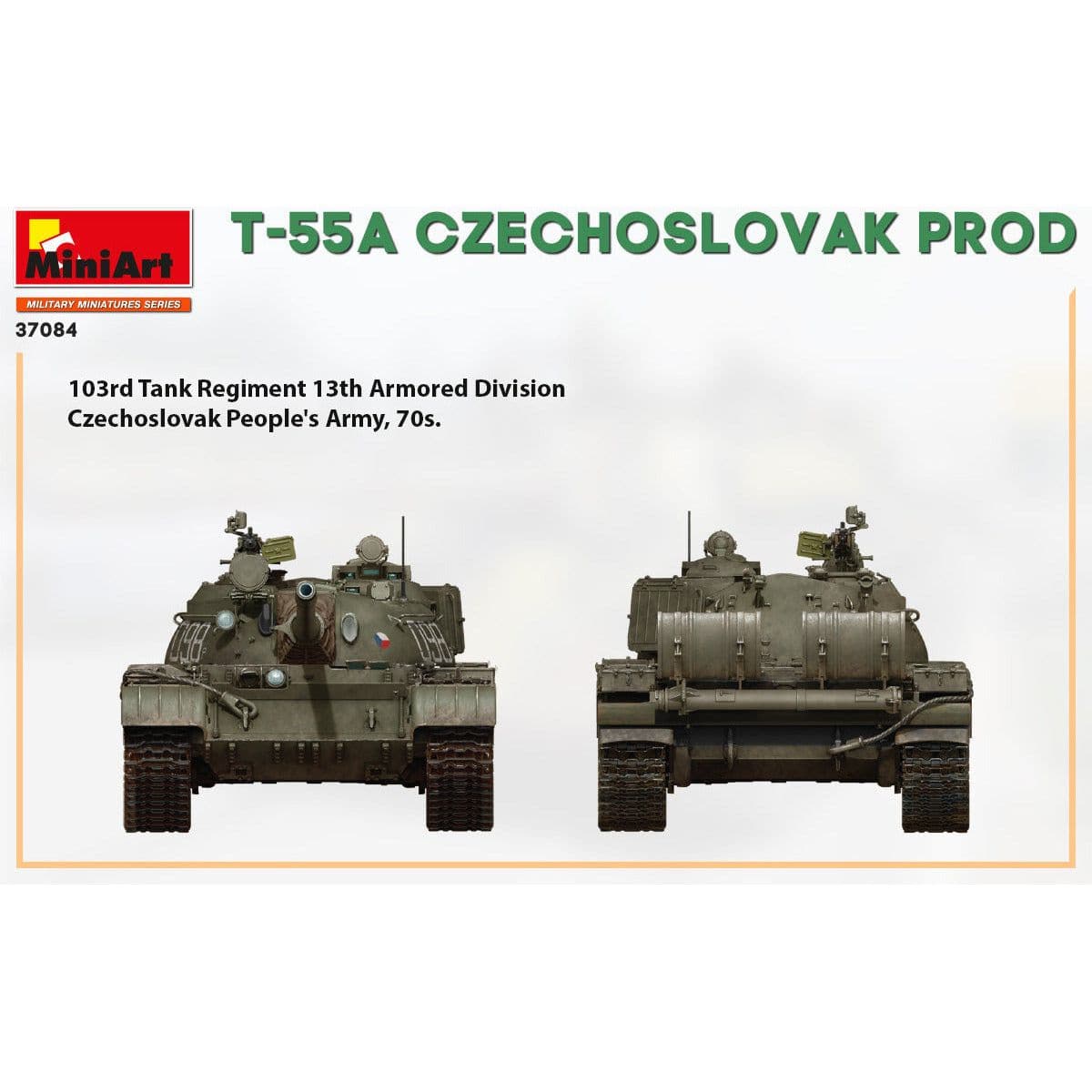 MINIART 1/35 T-55A Czechoslovak Production