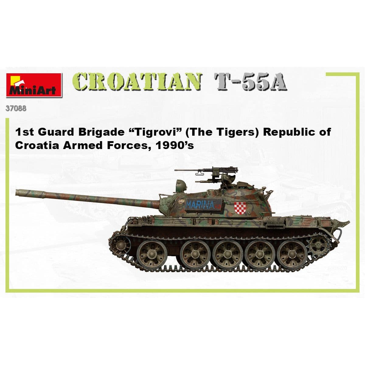 MINIART 1/35 Croatian T-55A