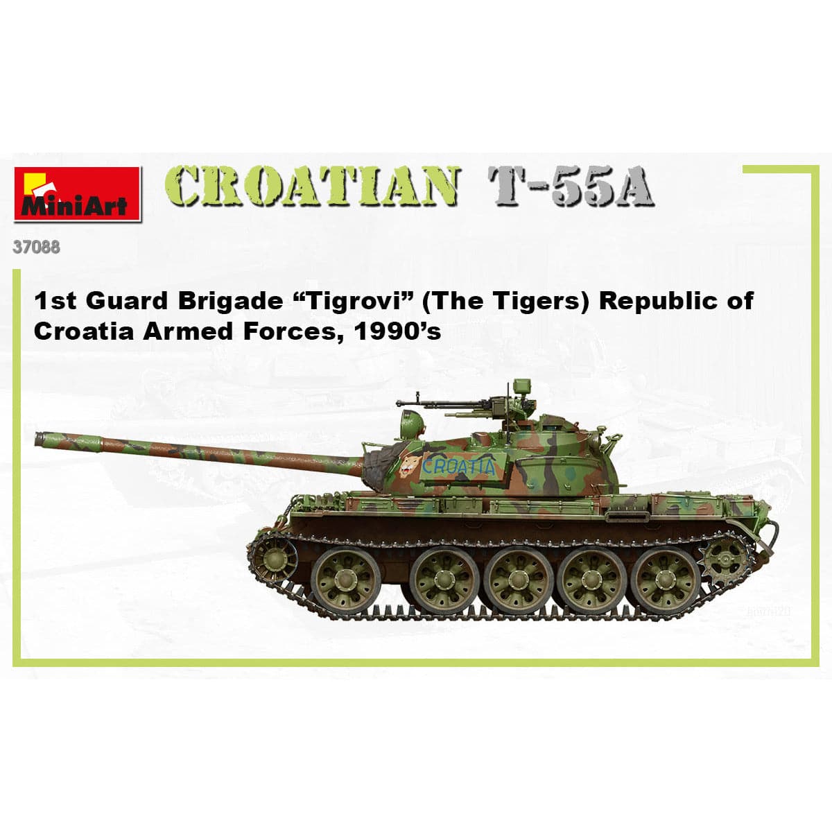 MINIART 1/35 Croatian T-55A