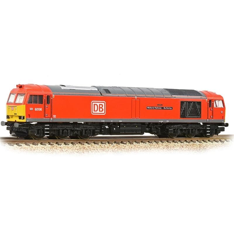 GRAHAM FARISH N Class 60 60100 'Midland Railway - Butterley' DB Cargo