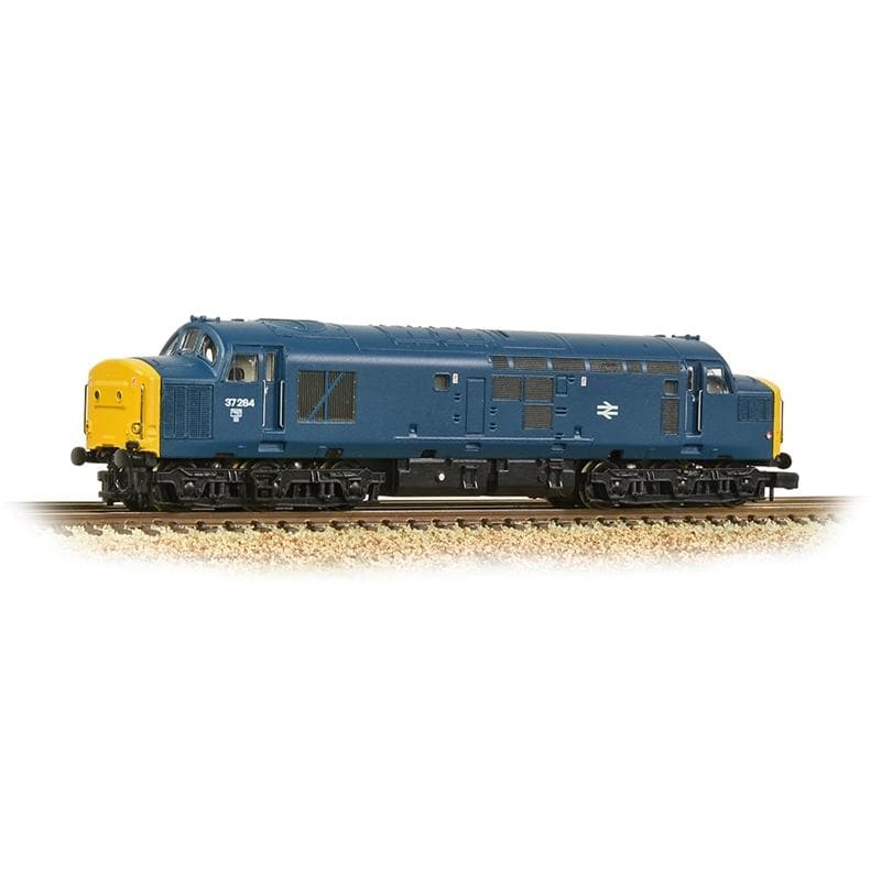 GRAHAM FARISH N Class 37/0 Centre Headcode 37284 BR Blue