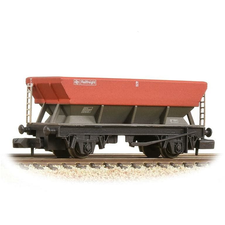 GRAHAM FARISH BR HEA Hopper BR Railfreight Red & Grey [W]