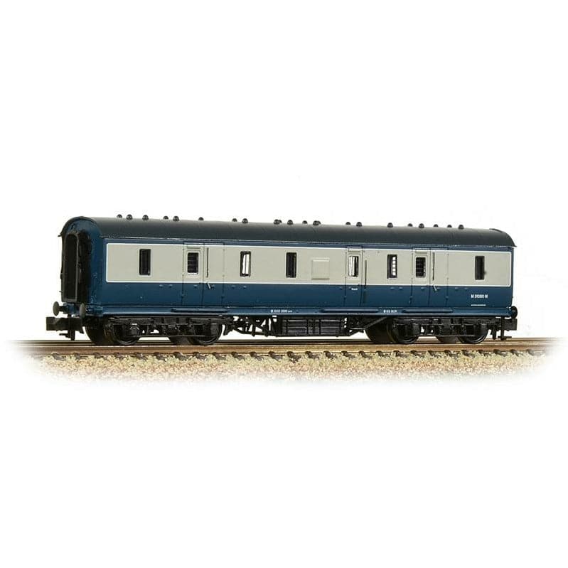 GRAHAM FARISH LMS Stanier 50ft Full Brake BR Blue & Grey