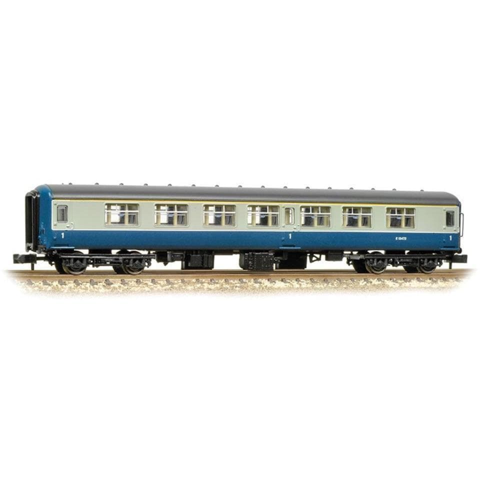 GRAHAM FARISH BR MK2A FK First Corridor Blue & Grey