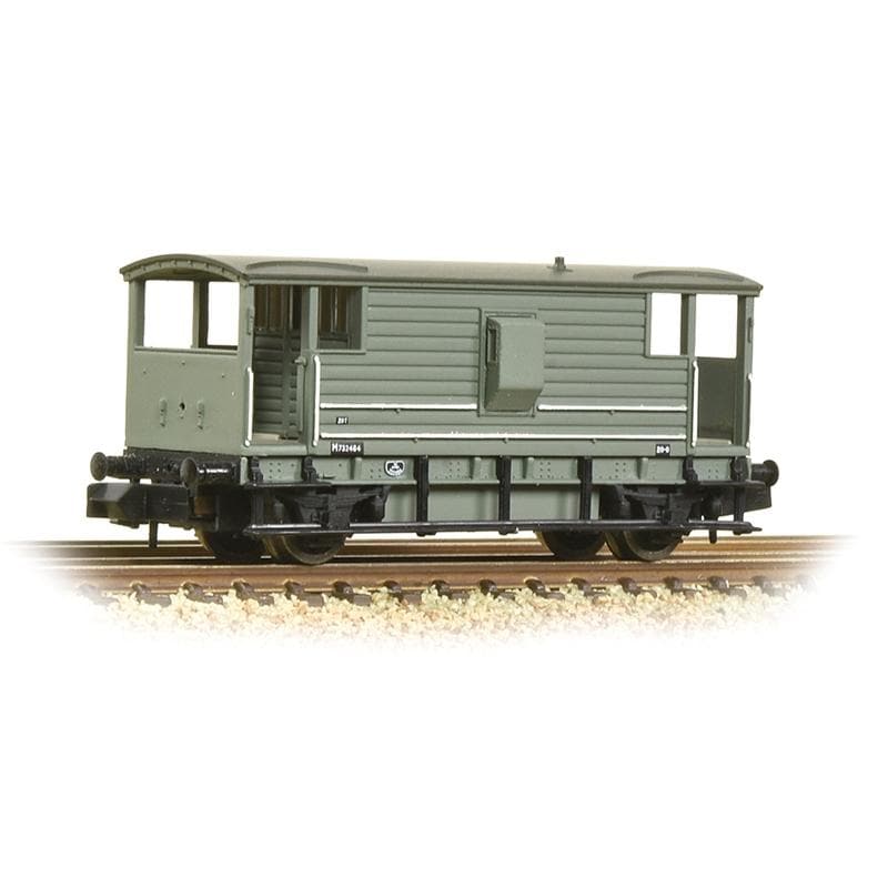 GRAHAM FARISH LMS 20T Brake Van BR Grey (Early)