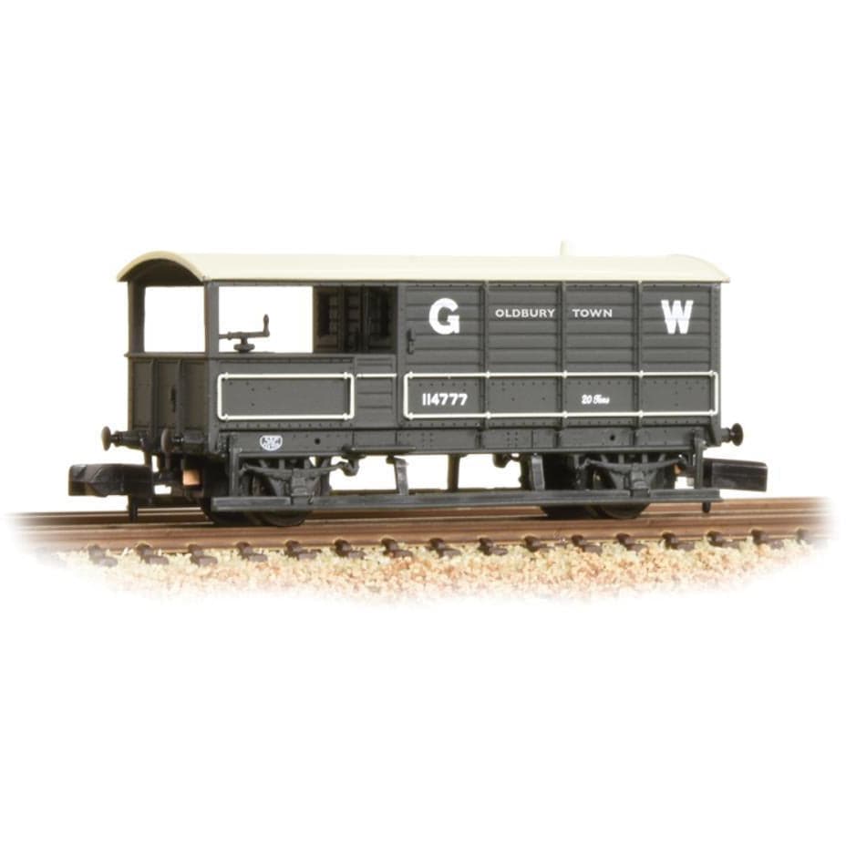 GRAHAM FARISH N 20 Ton Toad Brake Van GWR Grey