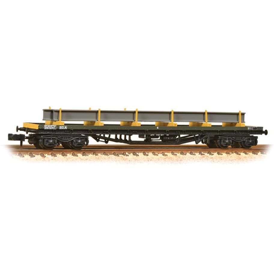 GRAHAM FARISH N 80 Tonne glw BDA Bogie Bolster Wagon BR Rai