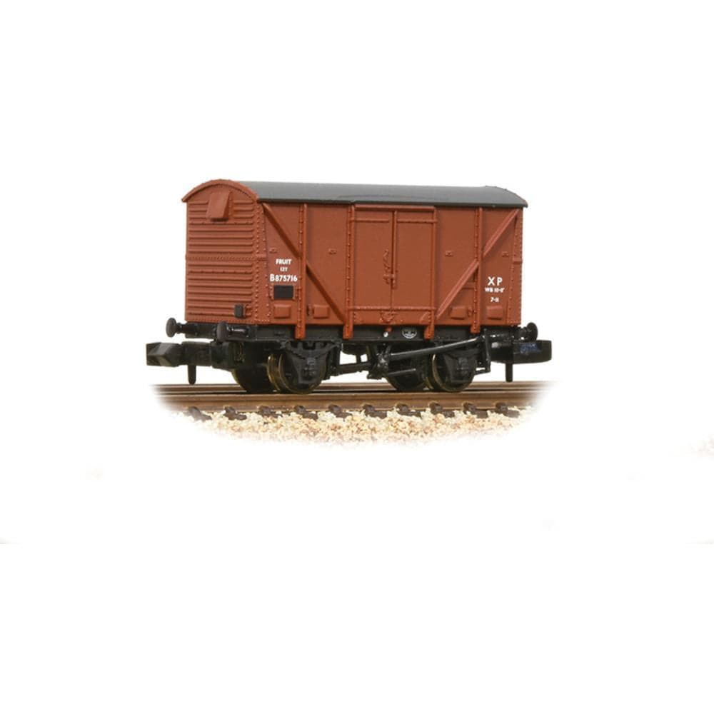 GRAHAM FARISH 12 Ton BR Plywood Fruit Van BR Bauxite (Early) - Hearns Hobbies Melbourne - GRAHAM FARISH