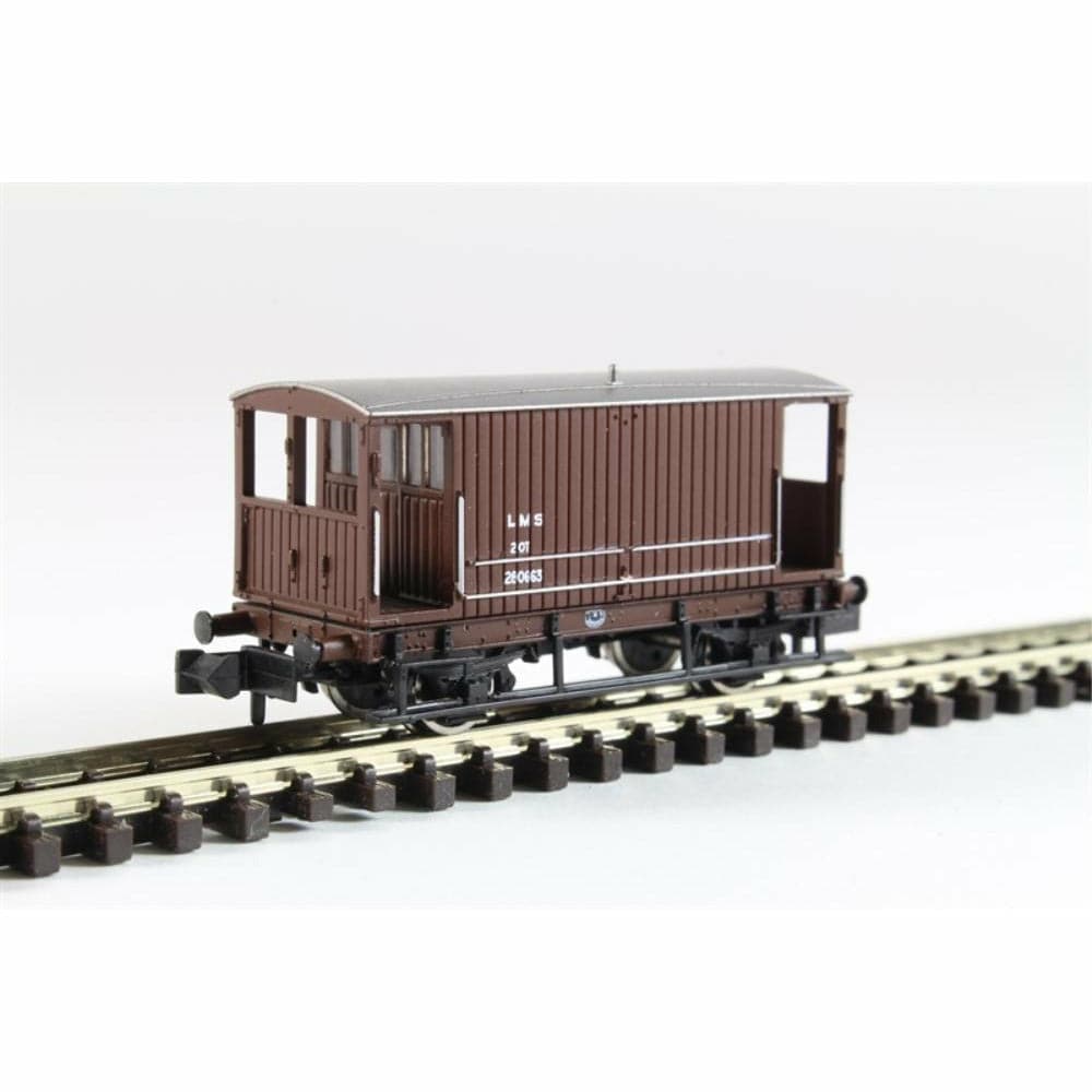 GRAHAM FARISH Midland 20 Ton Brake Van LMS Bauxite : Available - Hearns Hobbies Melbourne - GRAHAM FARISH