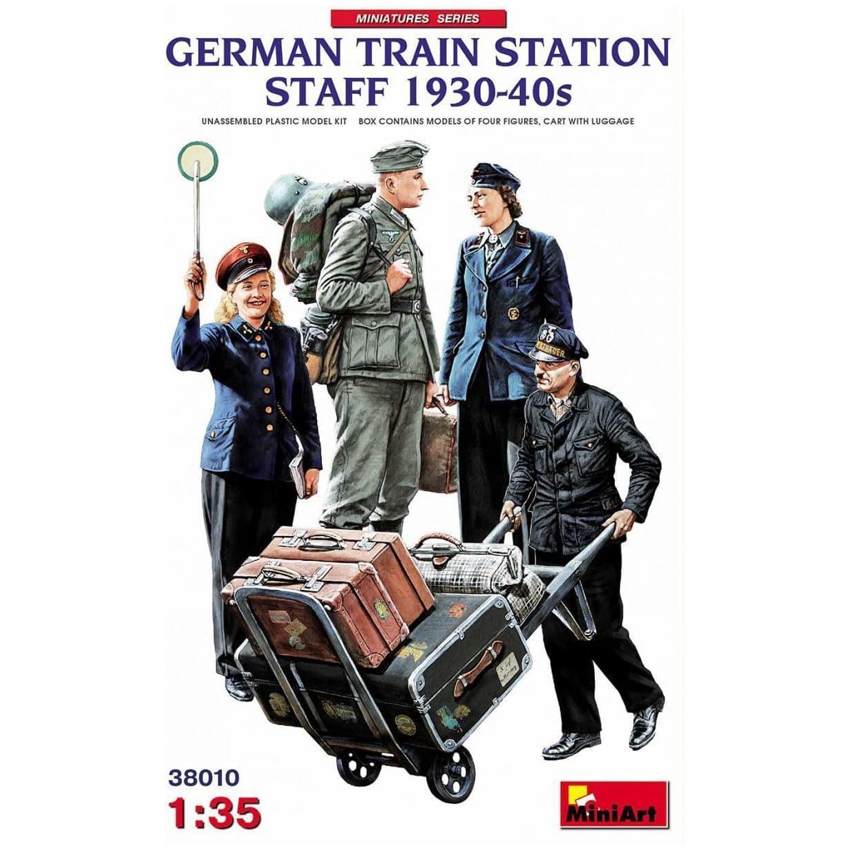 MINIART 1/35 German Train Station Staff 1930-40s