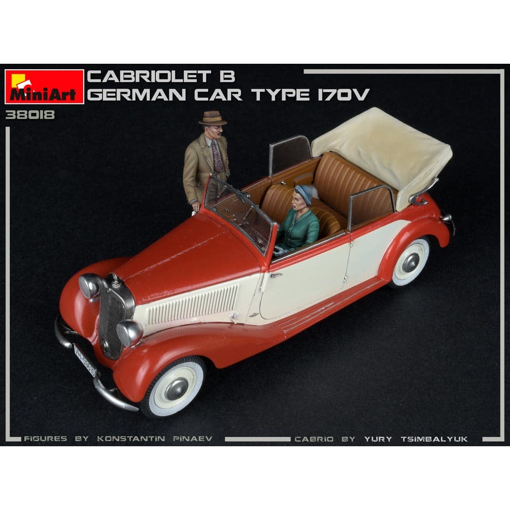 MINIART 1/35 Cabriolet B German Car Type 170V