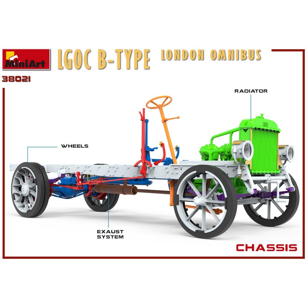MINIART 1/35 LGOC B-Type London Omnibus