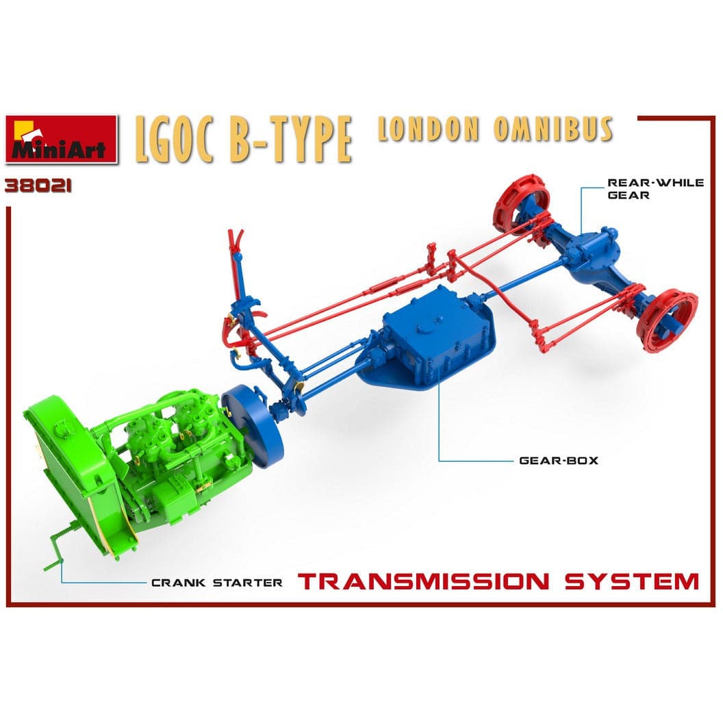 MINIART 1/35 LGOC B-Type London Omnibus
