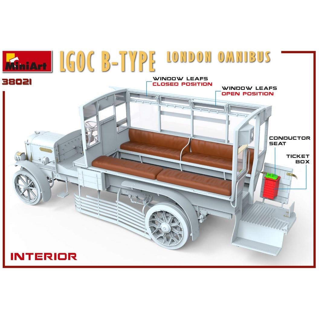 MINIART 1/35 LGOC B-Type London Omnibus
