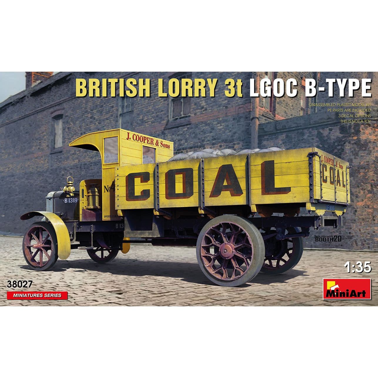 MINIART 1/35 British Lorry 3t LGOC B-Type