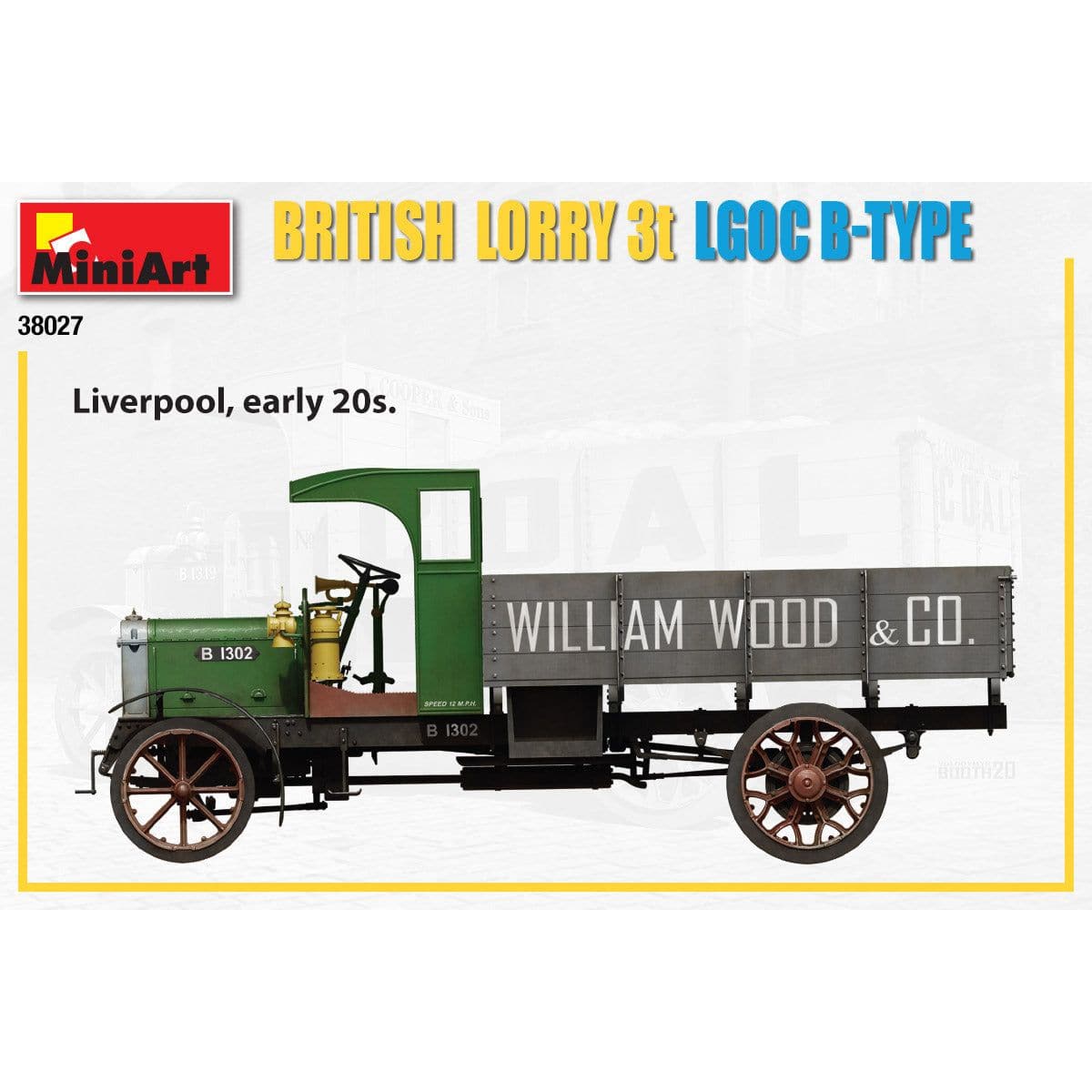 MINIART 1/35 British Lorry 3t LGOC B-Type