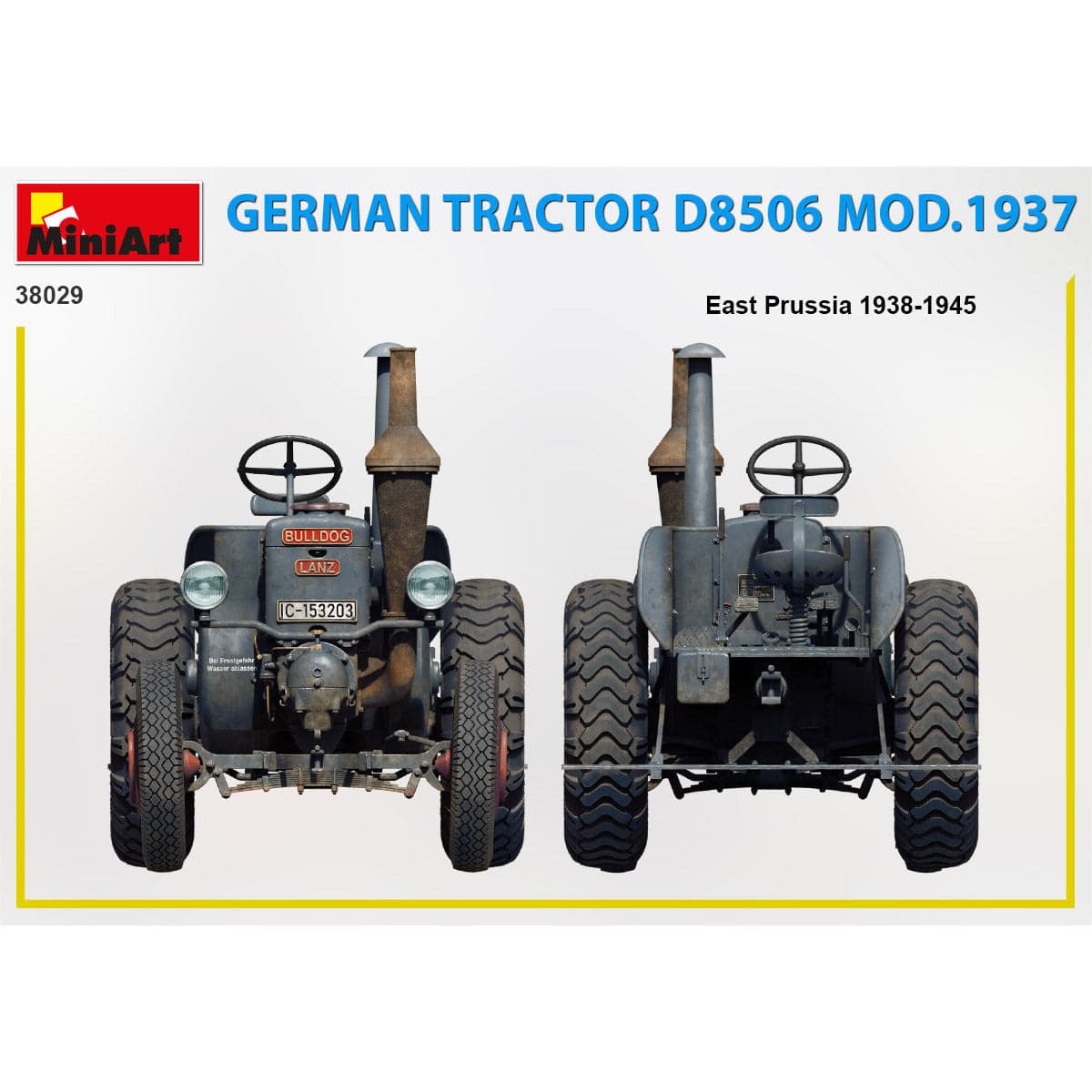 MINIART 1/35 German Tractor D8506 Mod. 1937