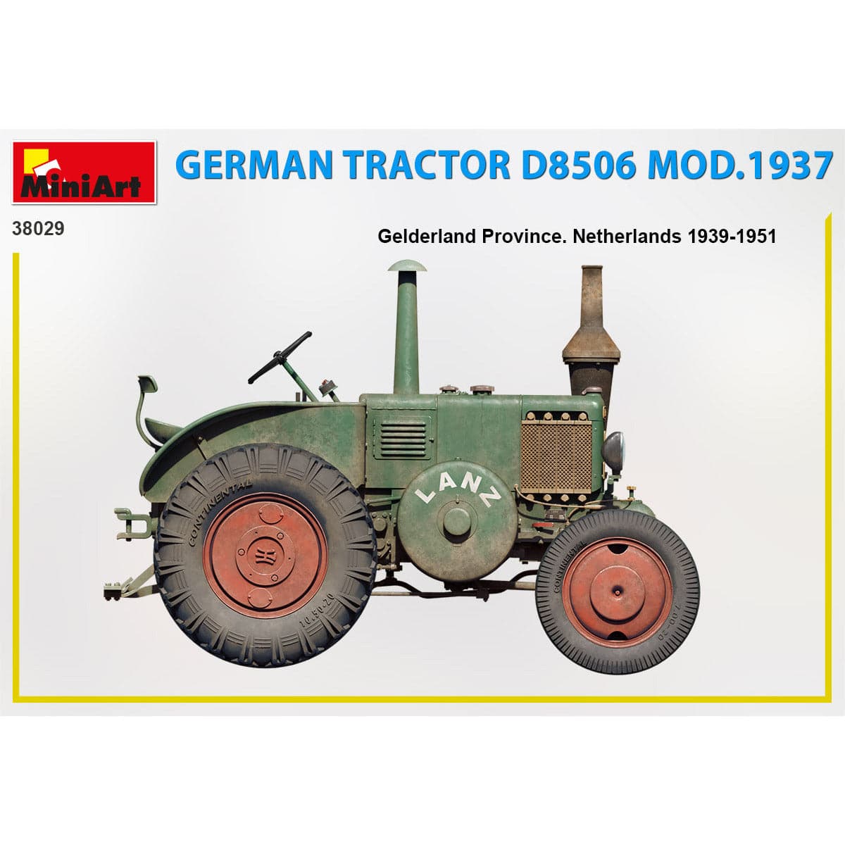 MINIART 1/35 German Tractor D8506 Mod. 1937