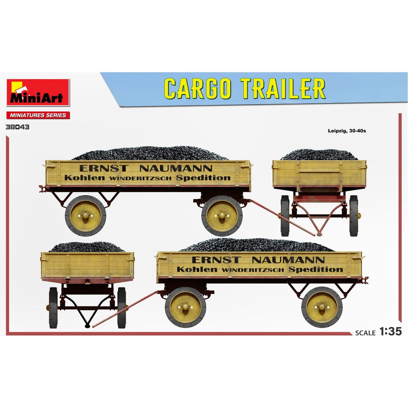 MINIART 1/35 Cargo Trailer