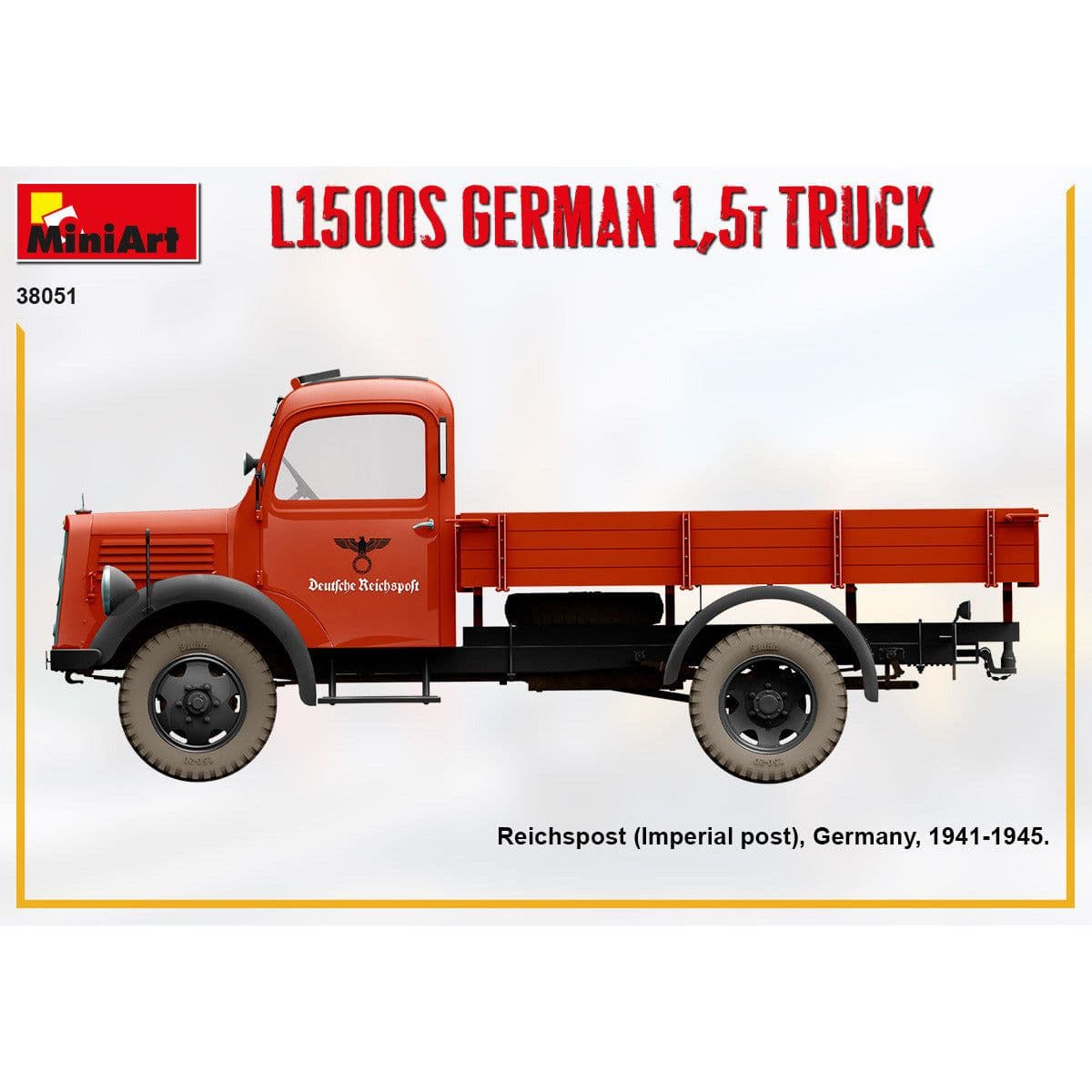 MINIART 1/35 L1500S German 1.5t Truck