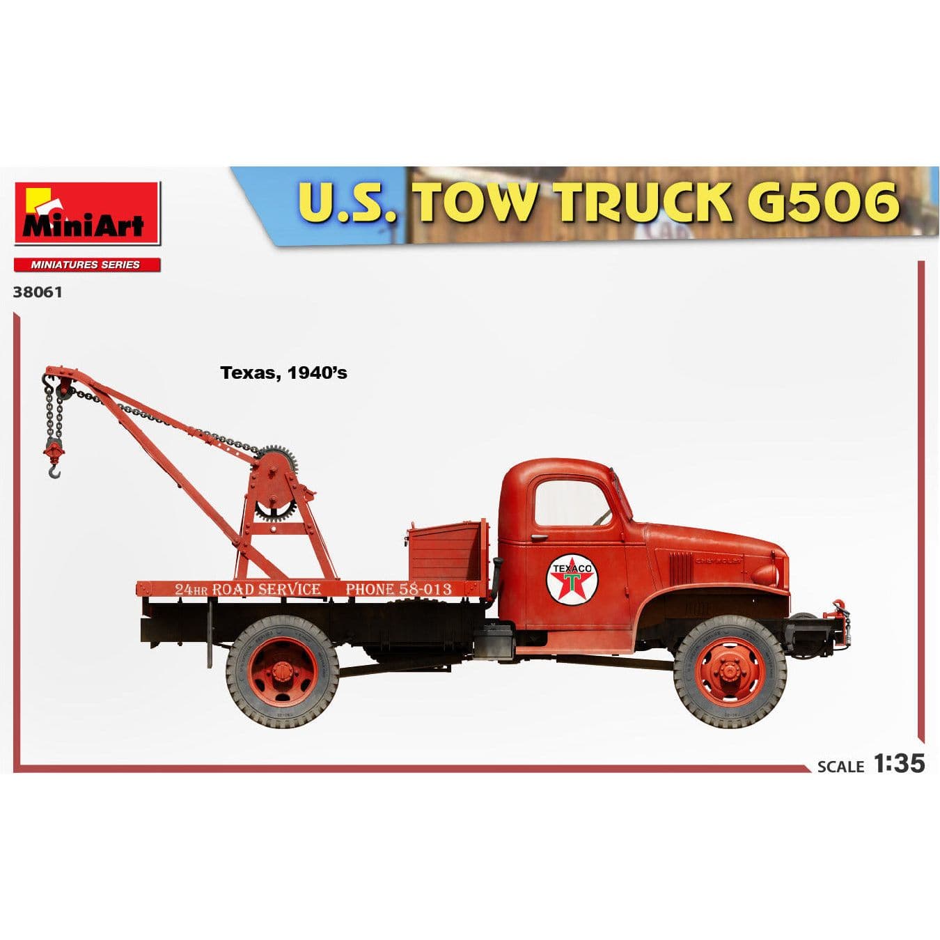 MINIART 1/35 U.S. Tow Truck G506