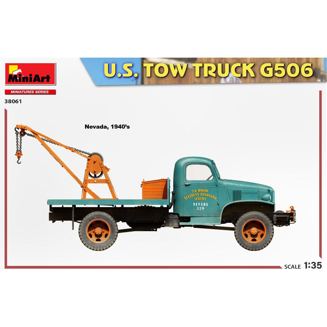 MINIART 1/35 U.S. Tow Truck G506