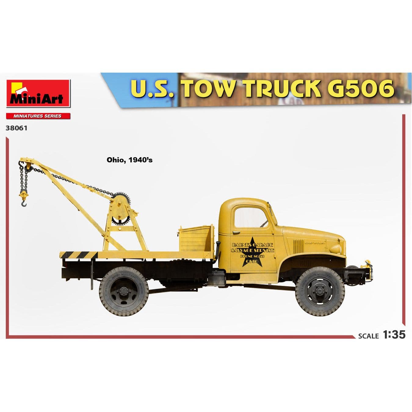 MINIART 1/35 U.S. Tow Truck G506