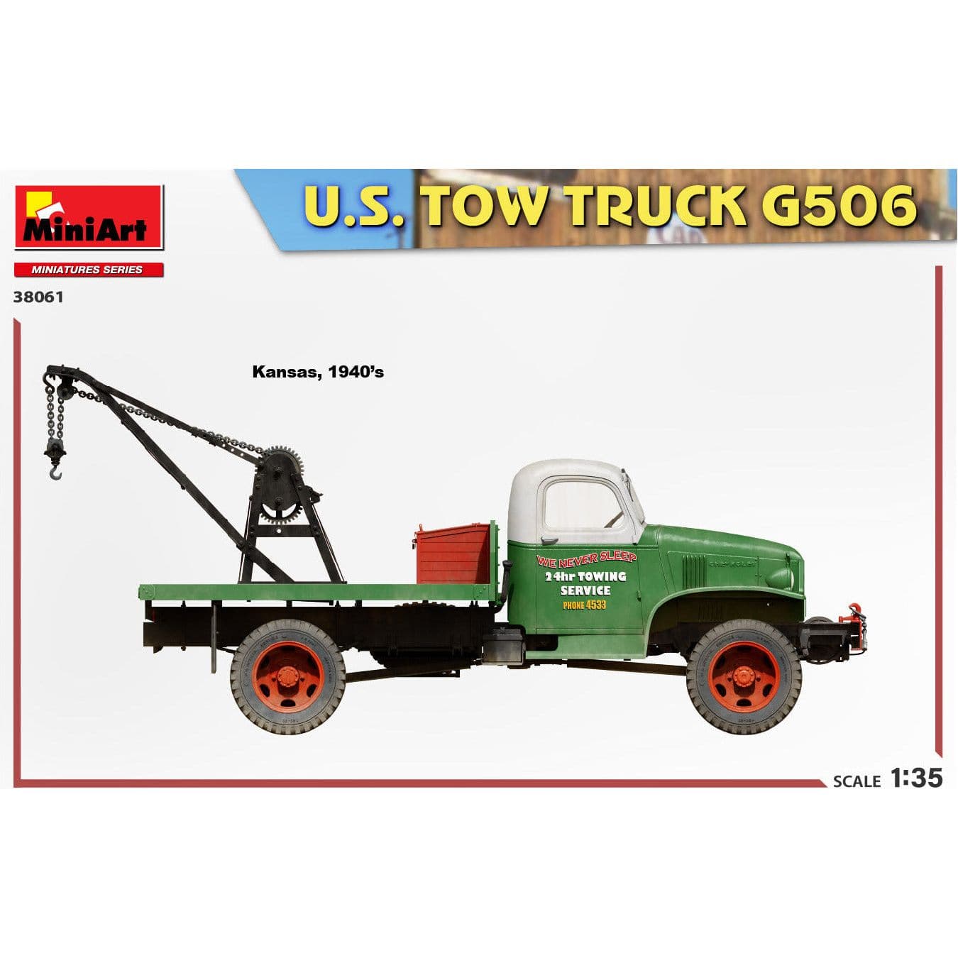 MINIART 1/35 U.S. Tow Truck G506