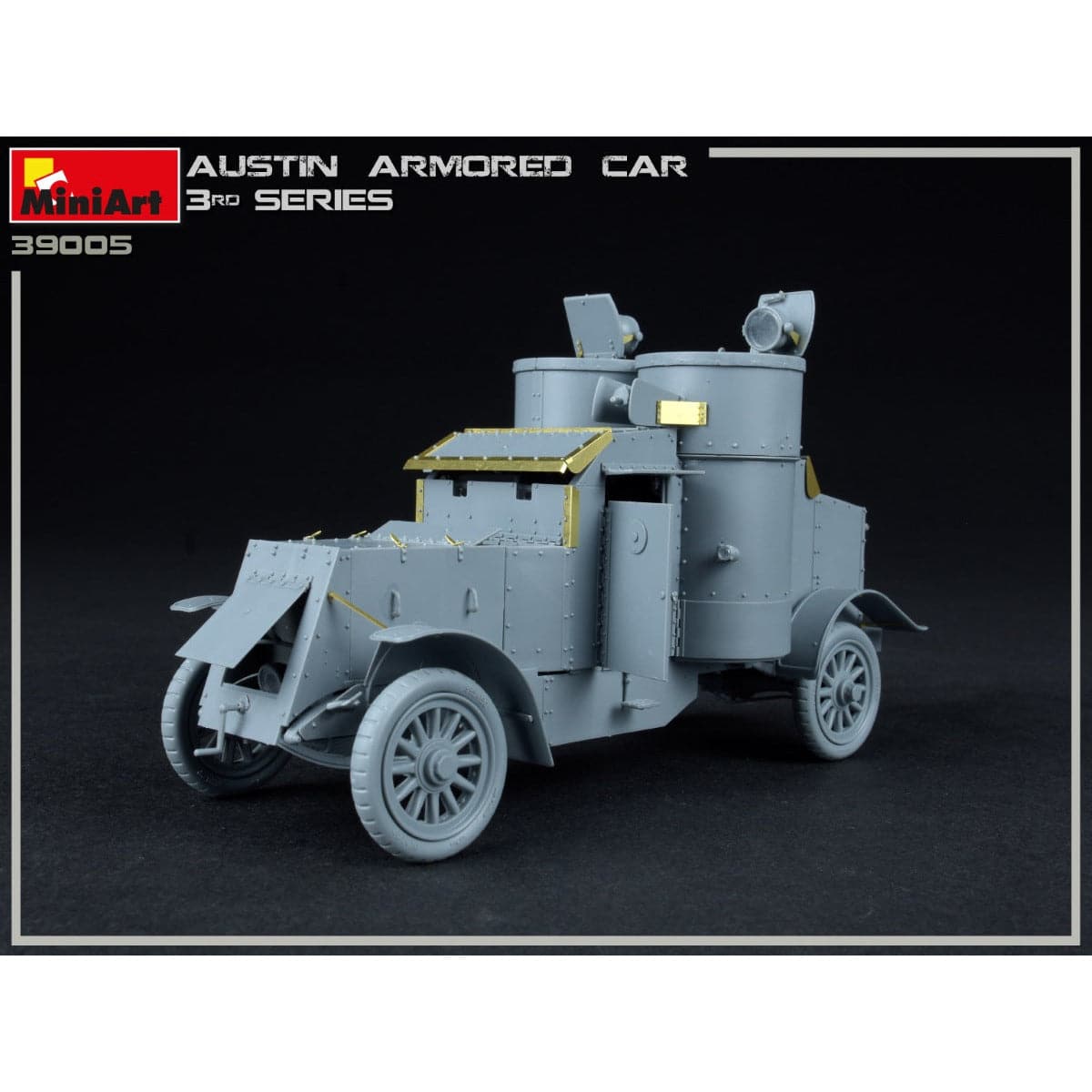 MINIART 1/35 Austin Armored Car 3rd Series: Ukrainian, Polish, Georgian, Romanian Service Interior Kit