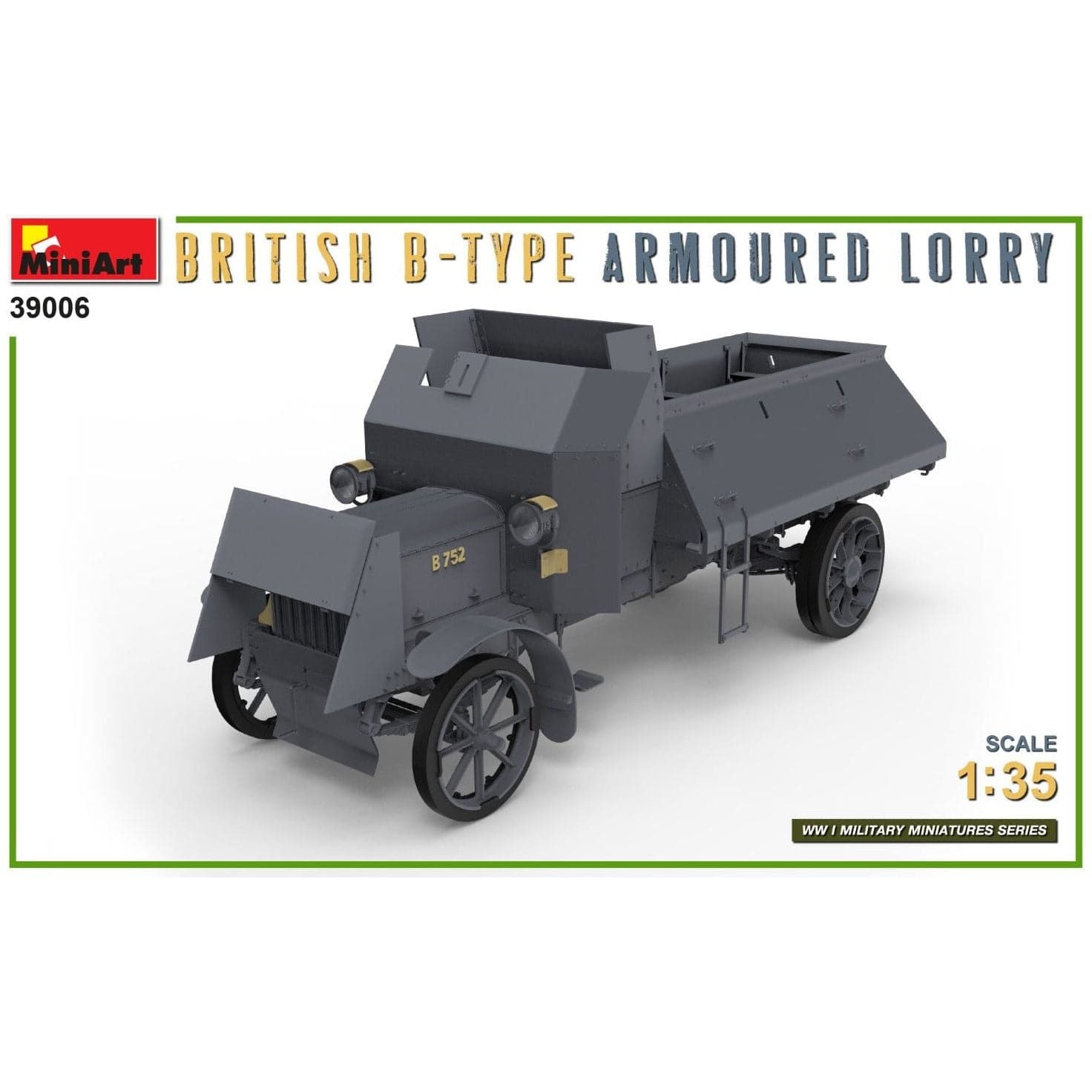 MINIART 1/35 British B-Type Armoured Lorry