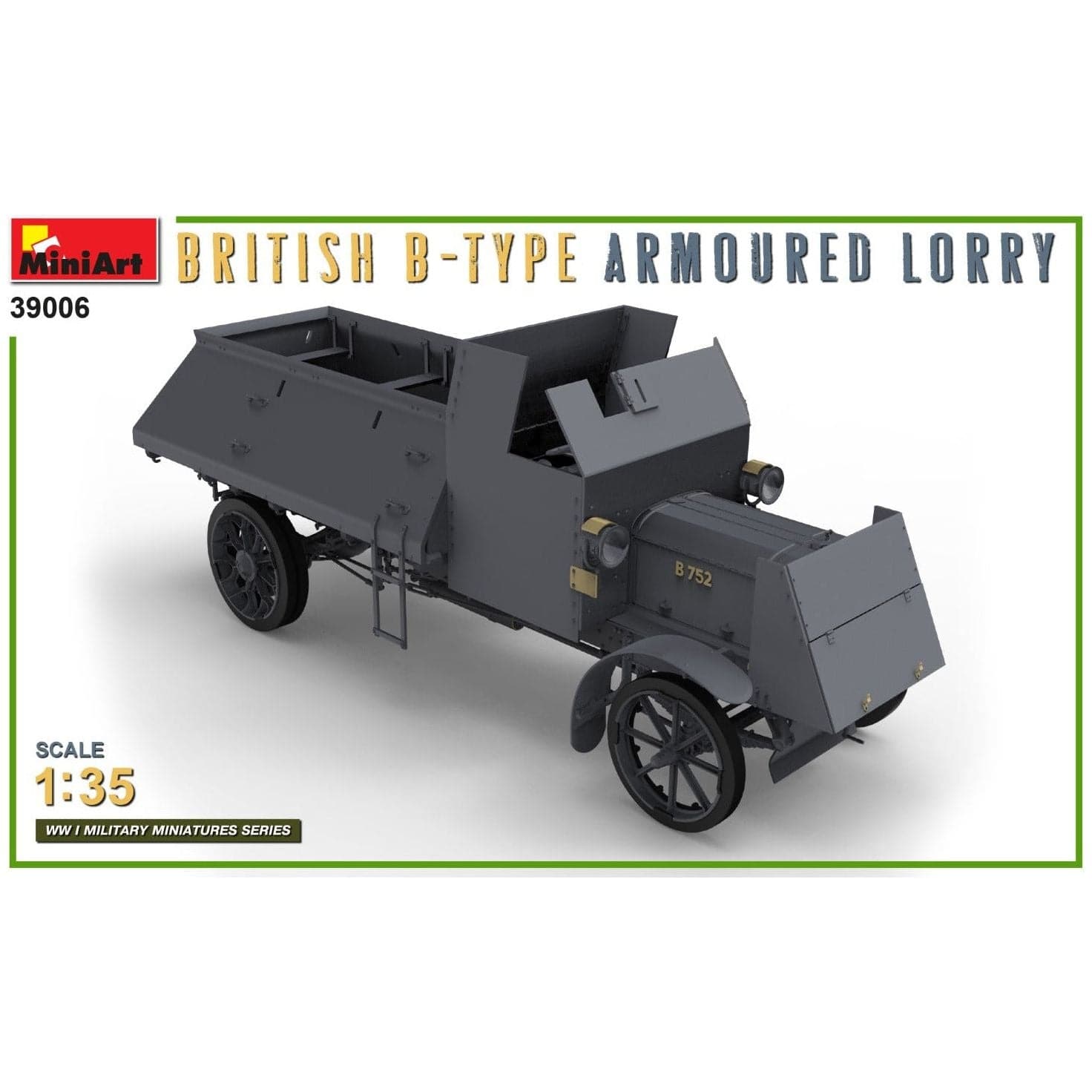 MINIART 1/35 British B-Type Armoured Lorry