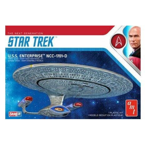 AMT 1/2500 Star Trek USS Enterprise NCC-1701 D 2T (Snap)