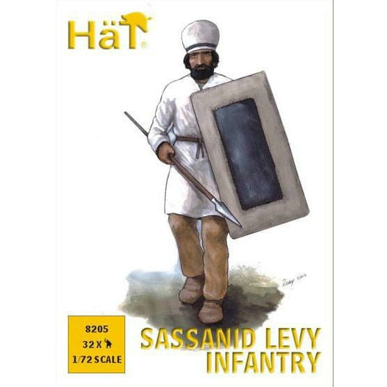 HAT 1/72 Sassanid Levy Infantry